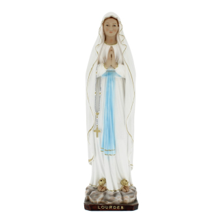 Statua Madonna di Lourdes in resina 40 cm