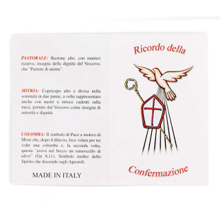 Croce colomba in legno rosso 2,2x2,7 cm