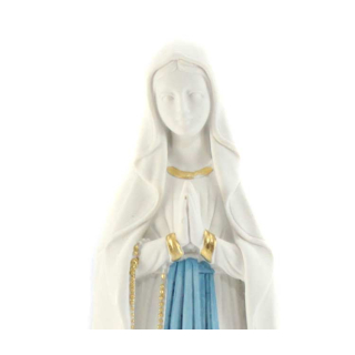 Statua Madonna di Lourdes in resina 22 cm