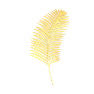 Palma per statua in fusione dorata 30 cm