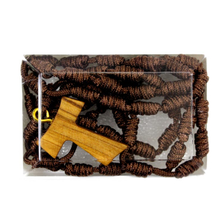 Rosario Tau in ulivo Grano 6 mm