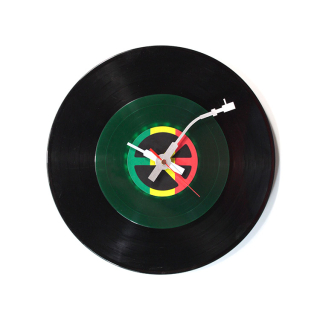 Orologio disco Pace e Amore Diametro 30 cm