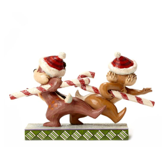 Cip e Ciop con bastoncini di zucchero 13 cm Disney Traditions 4051975