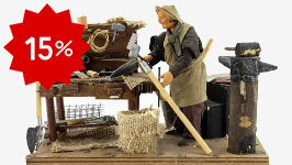Presepe a movimento 12 cm
