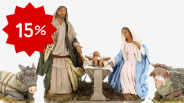 Presepe a movimento 20 cm