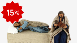 Presepe a movimento 30 cm